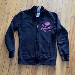 Harley davidson full zip sweatshirt